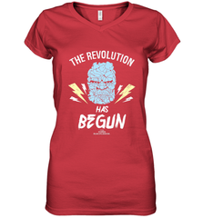 Marvel Thor Ragnarok Korg Revolution's Begun Women's V-Neck T-Shirt Women's V-Neck T-Shirt - skytshirtshop