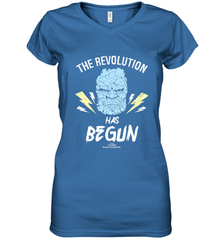 Marvel Thor Ragnarok Korg Revolution's Begun Women's V-Neck T-Shirt Women's V-Neck T-Shirt - skytshirtshop