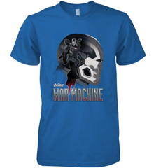 Marvel Infinity War War Machine Head Profile Men's Premium T-Shirt Men's Premium T-Shirt - skytshirtshop