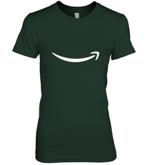 Smile Shirt  White Logo Women's Premium T-Shirt Women's Premium T-Shirt - skytshirtshop