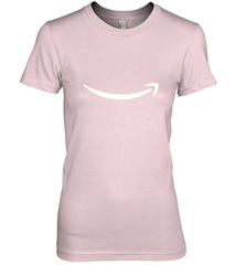 Smile Shirt  White Logo Women's Premium T-Shirt Women's Premium T-Shirt - skytshirtshop