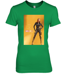 Marvel Studios 10 Years Black Widow Poster Women's Premium T-Shirt