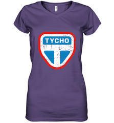 The Expanse Tycho Station Logo Women's V-Neck T-Shirt Women's V-Neck T-Shirt - skytshirtshop