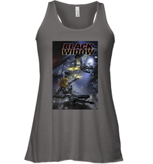 Marvel Comixology Black Widow Madame Of Masque Comic Cover Women's Racerback Tank Women's Racerback Tank - skytshirtshop