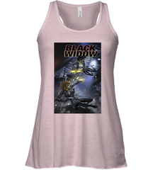 Marvel Comixology Black Widow Madame Of Masque Comic Cover Women's Racerback Tank Women's Racerback Tank - skytshirtshop