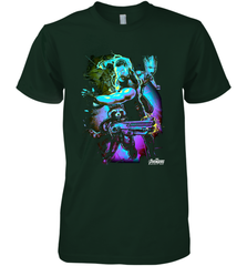 Marvel Infinity War Thor Rocket Groot Neon Men's Premium T-Shirt Men's Premium T-Shirt - skytshirtshop