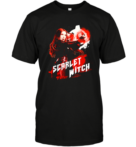 Marvel Infinity War Scarlet Witch Red Splat Men's T-Shirt Men's T-Shirt / Black / S Men's T-Shirt - skytshirtshop