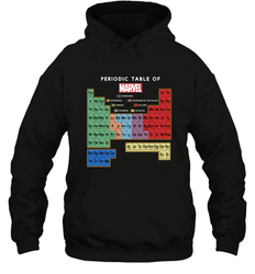 Marvel Ultimate Periodic Table Of Elements Hooded Sweatshirt