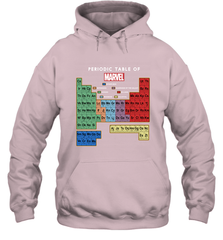 Marvel Ultimate Periodic Table Of Elements Hooded Sweatshirt Hooded Sweatshirt - skytshirtshop