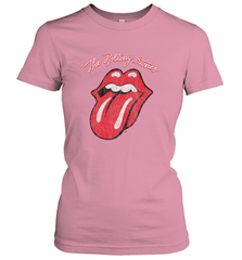 Mens The Rolling Stones Script Tongue Logo Women's T-Shirt Women's T-Shirt - skytshirtshop