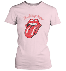 Mens The Rolling Stones Script Tongue Logo Women's T-Shirt Women's T-Shirt - skytshirtshop