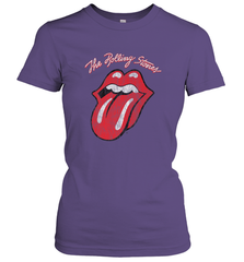 Mens The Rolling Stones Script Tongue Logo Women's T-Shirt Women's T-Shirt - skytshirtshop