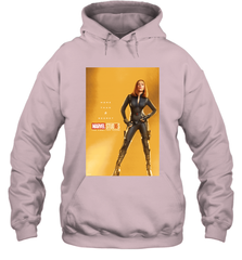 Marvel Studios 10 Years Black Widow Poster Hooded Sweatshirt Hooded Sweatshirt - skytshirtshop