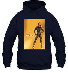 Marvel Studios 10 Years Black Widow Poster Hooded Sweatshirt