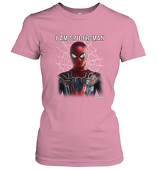 Marvel Infinity War I Am Spider Man Web Graphic Women's T-Shirt Women's T-Shirt - skytshirtshop
