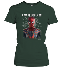 Marvel Infinity War I Am Spider Man Web Graphic Women's T-Shirt Women's T-Shirt - skytshirtshop