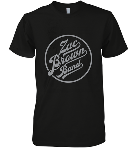Zac Brown Band  Original ZBB Logo Men's Premium T-Shirt Men's Premium T-Shirt / Black / XS Men's Premium T-Shirt - skytshirtshop
