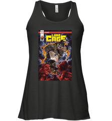 Marvel Luke Cage Power Man In Shining Armor Women's Racerback Tank Women's Racerback Tank - skytshirtshop