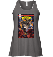 Marvel Luke Cage Power Man In Shining Armor Women's Racerback Tank Women's Racerback Tank - skytshirtshop