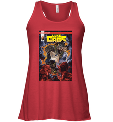 Marvel Luke Cage Power Man In Shining Armor Women's Racerback Tank Women's Racerback Tank - skytshirtshop