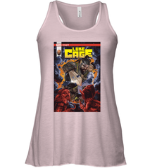 Marvel Luke Cage Power Man In Shining Armor Women's Racerback Tank Women's Racerback Tank - skytshirtshop
