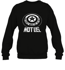 Marvel Avengers_ Endgame Captain America Shield Crewneck Sweatshirt Crewneck Sweatshirt - skytshirtshop