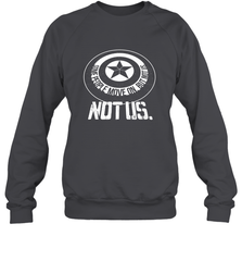 Marvel Avengers_ Endgame Captain America Shield Crewneck Sweatshirt Crewneck Sweatshirt - skytshirtshop
