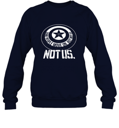 Marvel Avengers_ Endgame Captain America Shield Crewneck Sweatshirt
