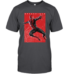 Marvel Spider Man Far From Home Web Swinging Poster Men's T-Shirt Men's T-Shirt - skytshirtshop
