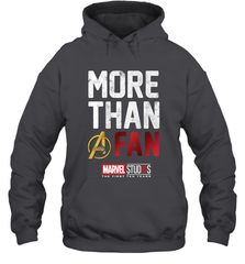 Marvel Studios Ten Years More Than A Fan Hooded Sweatshirt Hooded Sweatshirt - skytshirtshop