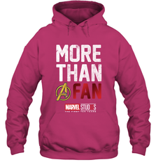 Marvel Studios Ten Years More Than A Fan Hooded Sweatshirt Hooded Sweatshirt - skytshirtshop