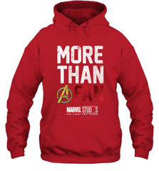 Marvel Studios Ten Years More Than A Fan Hooded Sweatshirt Hooded Sweatshirt - skytshirtshop