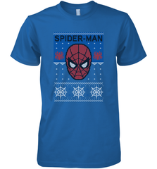 Marvel Spider Man Mask Christmas Sweater Men's Premium T-Shirt Men's Premium T-Shirt - skytshirtshop