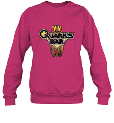 Star Trek DS9 Quark's Bar Vintage Logo Crewneck Sweatshirt Crewneck Sweatshirt - skytshirtshop