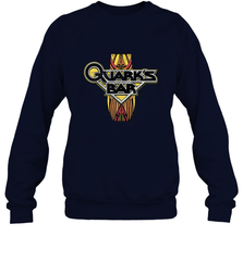 Star Trek DS9 Quark's Bar Vintage Logo Crewneck Sweatshirt Crewneck Sweatshirt - skytshirtshop