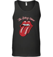 Mens The Rolling Stones Script Tongue Logo Men's Tank Top Men's Tank Top - skytshirtshop