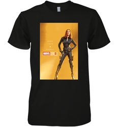 Marvel Studios 10 Years Black Widow Poster Men's Premium T-Shirt