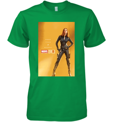 Marvel Studios 10 Years Black Widow Poster Men's Premium T-Shirt