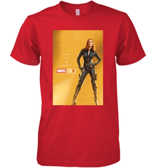 Marvel Studios 10 Years Black Widow Poster Men's Premium T-Shirt Men's Premium T-Shirt - skytshirtshop
