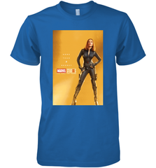 Marvel Studios 10 Years Black Widow Poster Men's Premium T-Shirt Men's Premium T-Shirt - skytshirtshop