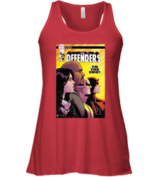 Marvel The Defenders To The End! Women's Racerback Tank