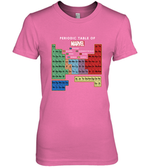 Marvel Ultimate Periodic Table Of Elements Women's Premium T-Shirt Women's Premium T-Shirt - skytshirtshop