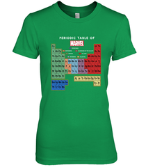 Marvel Ultimate Periodic Table Of Elements Women's Premium T-Shirt Women's Premium T-Shirt - skytshirtshop