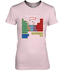 Marvel Ultimate Periodic Table Of Elements Women's Premium T-Shirt Women's Premium T-Shirt - skytshirtshop