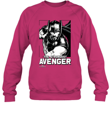 Marvel Thor Ragnarok The Strongest Avenger Crewneck Sweatshirt Crewneck Sweatshirt - skytshirtshop