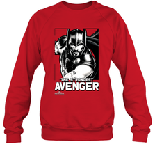 Marvel Thor Ragnarok The Strongest Avenger Crewneck Sweatshirt Crewneck Sweatshirt - skytshirtshop