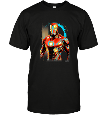 Marvel Infinity War Iron Man Digital Pose Men's T-Shirt Men's T-Shirt / Black / S Men's T-Shirt - skytshirtshop