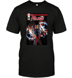 Marvel Falcon Take Flight Comic Cover Premium T Shirt Men's T-Shirt