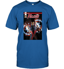 Marvel Falcon Take Flight Comic Cover Premium T Shirt Men's T-Shirt Men's T-Shirt - skytshirtshop