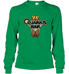 Star Trek DS9 Quark's Bar Vintage Logo Long Sleeve T-Shirt Long Sleeve T-Shirt - skytshirtshop
